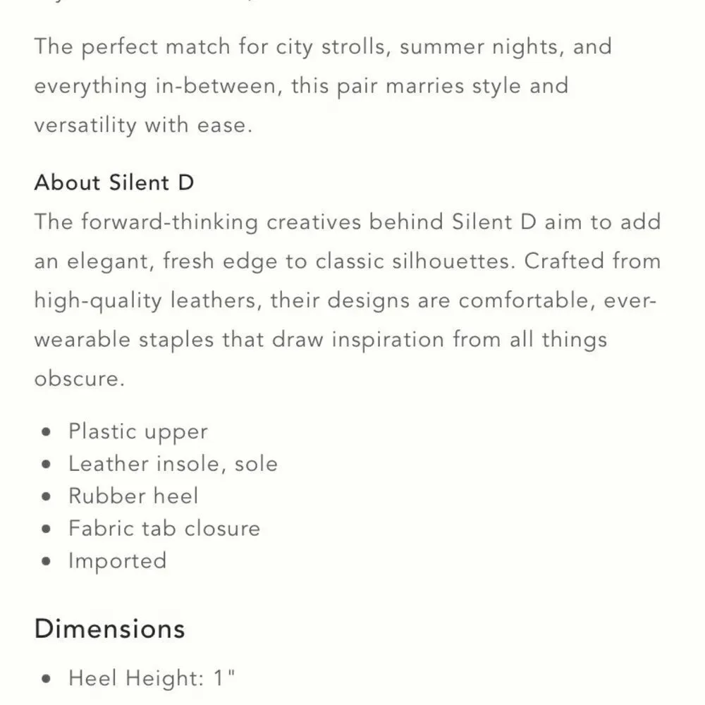 NIB Silent D ankle strap sandals. 36 ( 6 )